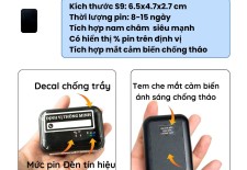 Định Vị Mini Chạy Pin Đà Lạt – Siêu Nhỏ, Kín Đáo, Bảo Vệ tuyết đối