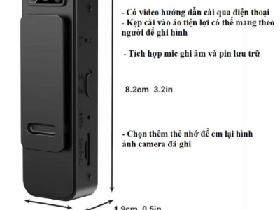 Camera cài áo T5
