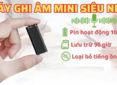 Review & Gợi Ý Top 5 Máy Ghi Âm Mini Tốt Nhất Nên Mua Năm 2026