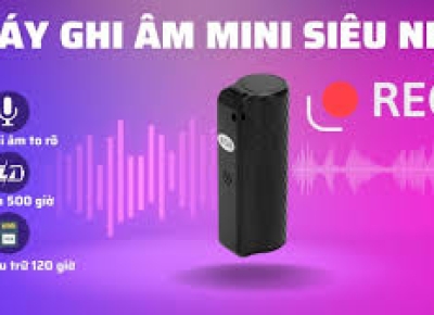 Máy Ghi Âm Lén | Thiết Bị Hoạt Động Bí Mật & Ổn Định Tại Cần Thơ - 0846.378.378